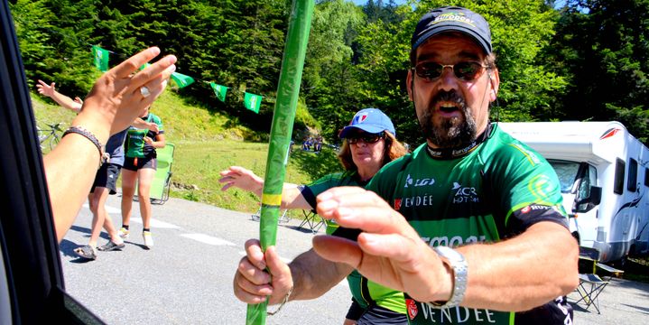 Les supporters d'Europcar.