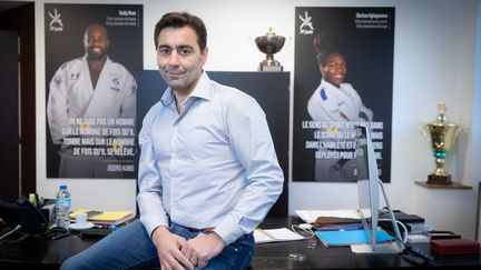 Stéphane Nomis, président de la Fédération de judo (8 décembre 2020). (FRED DUGIT / MAXPPP)