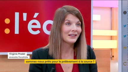 Invitée de Stéphane Dépinoy dans ":l'éco", Virginie Pradel, avocate fiscaliste, est venue parler du prélèvement à la source.