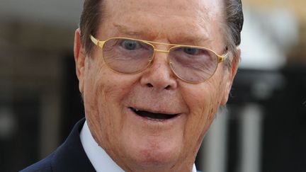 A 84 ans, l'ancien James Bond, Roger Moore, est encore tout fringant. (PATRICK SEEGER / DPA)