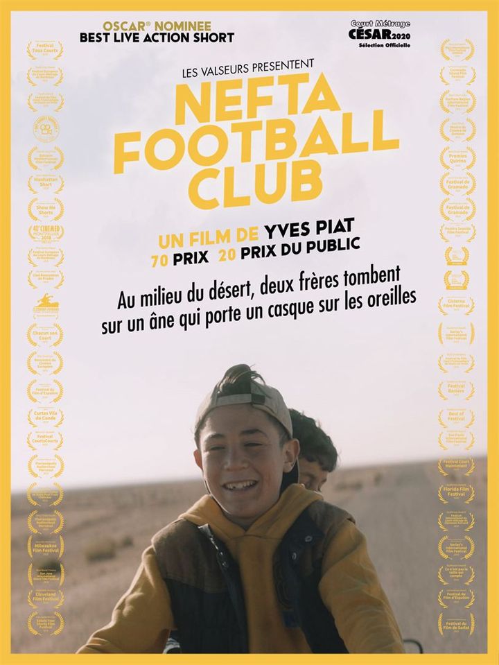 L'affiche du court-métrage "Nefta Football Club" d'Yves Piat. (LES VALSEURS)