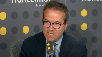 Martin Hirsch,&nbsp;le&nbsp;directeur général de l'AP-HP, invité sur franceinfo jeudi 2 mai (photo d'illustration). (FRANCEINFO)