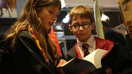 Soirée Harry Potter à la librairie "Le divan jeunesse" (Paris XVe)
 (PHOTOPQR/LE PARISIEN/MAXPPP)