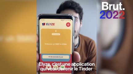 Ils veulent créer le "Tinder de la présidentielle". Téléchargée plus d'un million de fois, l'application Elyze propose d'aider à choisir son candidat mais soulève de nombreuses critiques. Brut a rencontré ses créateurs.