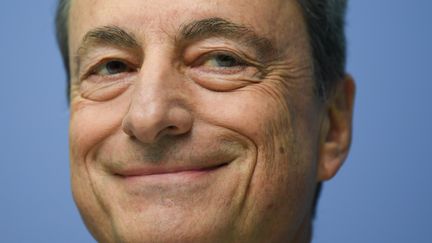 Mario Draghi, président de la BCE, conférence de presse du 26/10/2017 à Francfort (ARNE DEDERT / DPA)