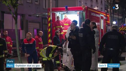 Paris : une explosion dans un immeuble fait deux blessés