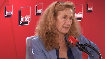 Nicole Belloubet, ministre de la Justice, invitée de France Inter mercredi 6 novembre. (RADIO FRANCE)