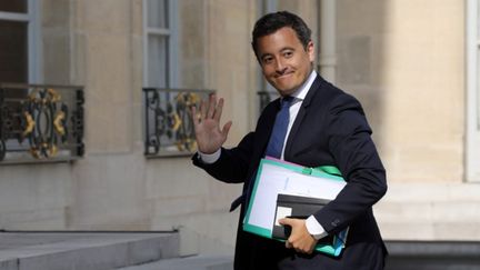 Gérald Darmanin (ici en photo) et Thierry Solère ont dit qu’ils quitteraient Les Républicains si&nbsp;Laurent Wauquiez était élu (LUDOVIC MARIN / AFP)