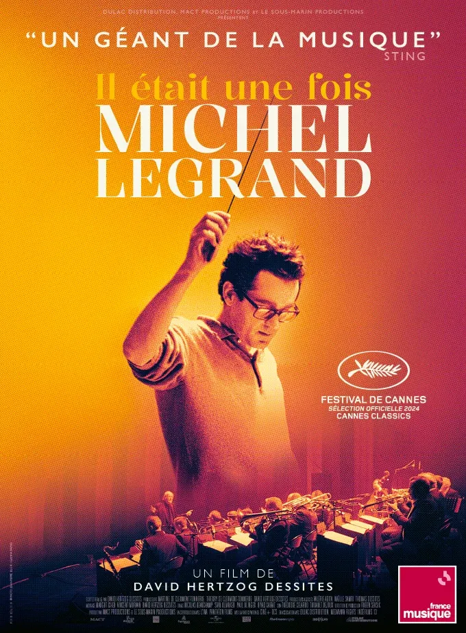 L'affiche de "Il était une fois Michel Legrand" de David Hertzog Dessites (2024). (DULAC DISTRIBUTION)