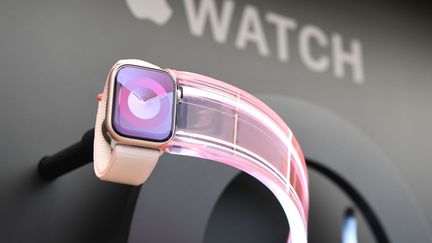 Le lancement de la nouvelle Apple Watch Séries 9 le 22 septembre 2023 à Sydney, en Australie. (JAMES D. MORGAN / GETTY IMAGES)