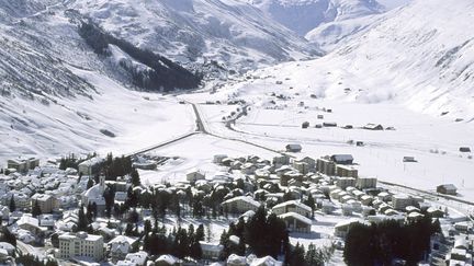 Une vue du canton de Uri dans les Alpes suisses. (TRIPELON-JARRY / ONLY WORLD / AFP)