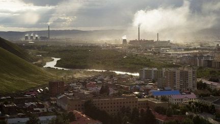 Oulan Bator, la capitale de la Mongolie, comme beaucoup d'autres villes, ne dispose pas d'un système d'adresses postales efficace. (LEBOUCHER-ANA / ONLYWORLD / ONLY WORLD / Only France)