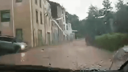 Intempéries : dans le Puy-de-Dôme, une commune inondée après un violent orage (France 3)