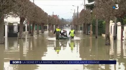 Inondations : la Seine et la Marne toujours en vigilance orange