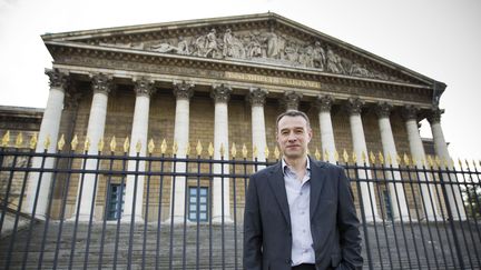 Herv&eacute; Lebreton devant l'Assembl&eacute;e nationale, le 7 avril 2013. (WARTNER / 20 MINUTES / SIPA )