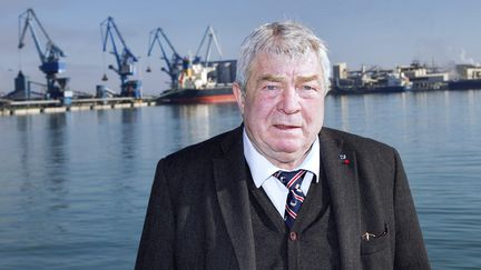 Jean-Claude Gayssot, président du port de Sète. (ALEX BAILLAUD / MAXPPP)