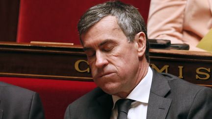 J&eacute;r&ocirc;me Cahuzac, alors ministre du Budget, le 19 mars 2013 &agrave; l'Assembl&eacute;e nationale &agrave; Paris. (PATRICK KOVARIK / AFP)