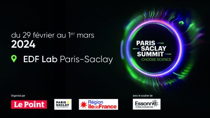 Le Paris-Saclay Summit, du 29 février au 1er mars 2024, à l'EDF Lab à Palaiseau. (LE POINT)