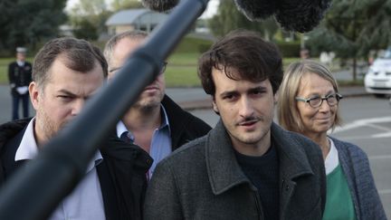 Loup Bureau à l'aéroport Roissy-Charles-de-Gaulle, le 17 septembre 2017.&nbsp; (GEOFFROY VAN DER HASSELT / AFP)