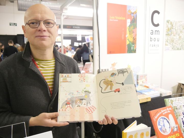 L'éditeur Frédéric Cambourakis
 (Laurence Houot / Culturebox)