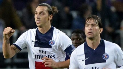 Zlatan Ibrahimovic (PSG) (FRANCK FIFE / AFP)