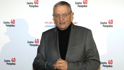 L'ancien ministre François Léotard, le 10 janvier 2017 à Paris, à l'occasion du 40e anniversaire du Centre Pompidou. (FRANCOIS GUILLOT / AFP)