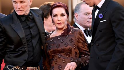 Priscilla Presley au Festival de Cannes en 2022. (LOIC VENANCE / AFP)