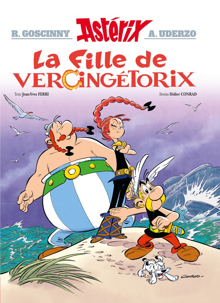 La couverture de l'édition classique de "La fille de Vercingétorix"(2019) (2019 Les éditions Albert René / Goscinny - Uderzo)