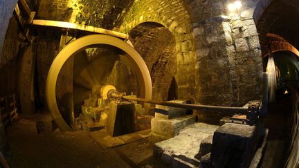 Les salines d&rsquo;Arc-et-Senans et de Salins-les-bains (Jura) sont des vestiges de l'importante exploitation du sel dans la r&eacute;gion. Cette derni&egrave;re fut en activit&eacute; pendant 1200 ans, jusqu&rsquo;en 1962. (BRINGARD DENIS / HEMIS.FR / AFP)