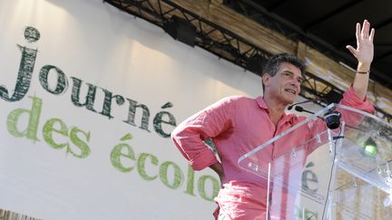 Le secr&eacute;taire national d'Europe Ecologie-Les Verts, Pascal Durand, le 22 ao&ucirc;t 2013 &agrave; Marseille (Bouches-du-Rh&ocirc;ne). (FRANCK PENNANT / AFP)