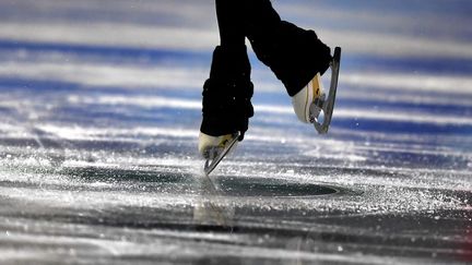 L'ex-entraîneur accusé de viol et d'agressions sexuelles par la patineuse Sarah Abitbol, Gilles Beyer, a concédé le 31 janvier 2020 avoir eu "des relations intimes" et "inappropriées" avec elle.&nbsp; (ARIS MESSINIS / AFP)