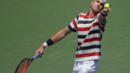 Tremblez ! John Isner est au service... (KEVIN C. COX / GETTY IMAGES NORTH AMERICA)