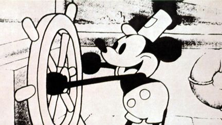 La première version de Mickey dans "Le bateau à vapeur de Willie". (LMPC / LMPC)