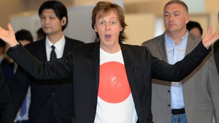 Paul McCartney à son arrivée au Japon le 15 mai
 (TOSHIFUMI KITAMURA / AFP)