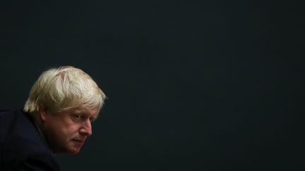 Le ministre britannique des Affaires étrangères, Boris Johnson, lors de l'Assemblée générale des Nations unies, à New York (Etats-Unis), le 20 septembre 2017. (DREW ANGERER / GETTY IMAGES NORTH AMERICA / AFP)