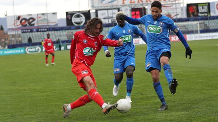 A Clermont, Grenoble est venu chercher sa qualification pour les 32e de finale de Coupe de France  (? THIERRY LARRET / MAXPPP)