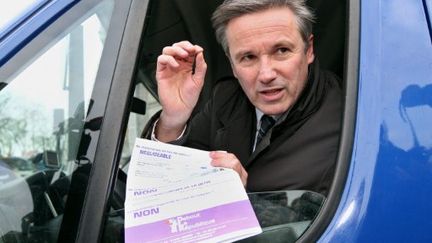 Nicolas Dupont-Aignan (15 décembre 2010) (AFP/PIERRE VERDY)