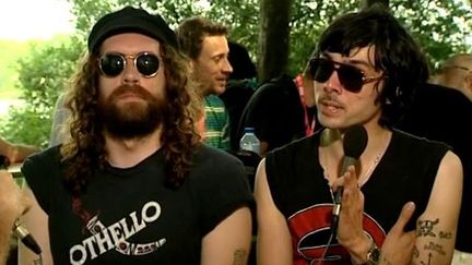 Rencontre avec &quot;Justice&quot; aux Eurockéennes 2012
 (F3 / Culturebox)