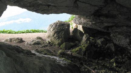  Le réseau souterrain de la Dent-de-Crolles (massif de la Chartreuse, Isère) compte une soixantaine de kilometres de galeries. Ce site est très fréquenté par les amateurs de spéléologie .  (GWENAEL KNICHEL / MAXPPP)