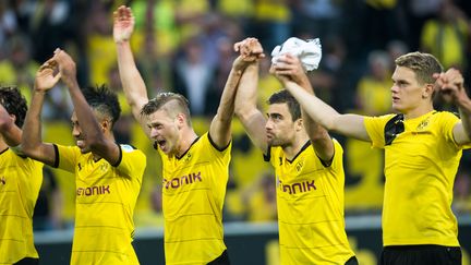 Les joueurs du Borussia Dortmund (BERND THISSEN / DPA)