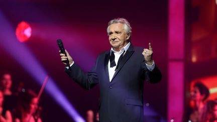 Michel Sardou, en avril 2018. (JEAN-BAPTISTE QUENTIN / MAXPPP)