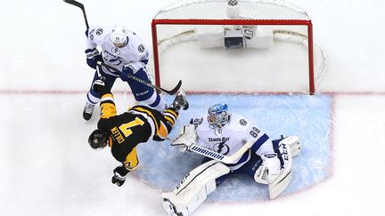 Pittsburgh face à Tempa (BRUCE BENNETT / GETTY IMAGES NORTH AMERICA)