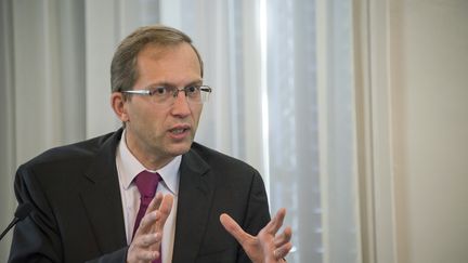 Henri Poupart-Lafarge, pdg d'Alstom, le 4 octobre 2016 (SEBASTIEN BOZON / AFP)