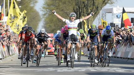 Michal Kwiatkowski vainqueur de la 50e Amstel Gold Race (DIRK WAEM / BELGA MAG)