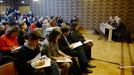 Le lancement des états généraux de la bioéthique, à Paris, le 18 janvier 2018.&nbsp; (MAXPPP)