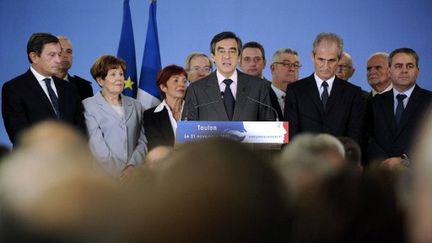 François Fillon, le 21 novembre (ANNE-CHRISTINE POUJOULAT / AFP)