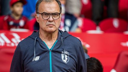 L'entraîneur argentin du LOSC, Marcelo Bielsa.