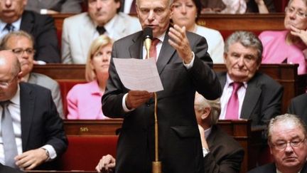 Le président du groupe PS à l'Assemblée, Jean-Marc Ayrault (AFP - MIGUEL MEDINA)