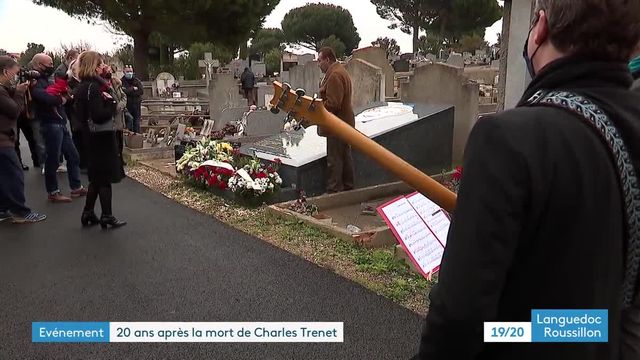 20 ans après la mort de Charles Trenet, ses amis lui rendent hommage à Narbonne