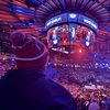 Comme de nombreux soutiens de Donald Trump, Harif, 20 ans, a fait plusieurs heures de route pour venir voir son meeting à New York, le 27 octobre 2024. (PIERRE-LOUIS CARON / FRANCEINFO)